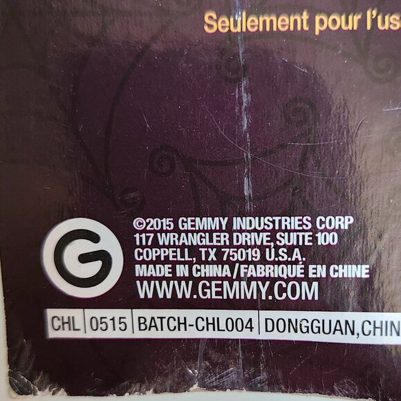 2015 GEMMY Cinderella's Carriage Pumpkin Push Ins DISNEY HALLOWEEN 2015 Carving - Picture 4 of 4